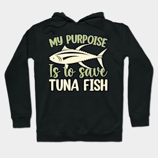 Tuna Tuna Salad Big Eyes Long Tail Hoodie